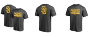 Fanatics Men's Charcoal San Diego Padres Team End Game T-shirt